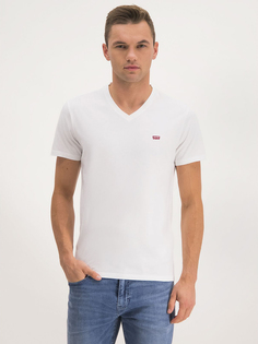 Футболка мужская Levis The Original V-Neck Tee белая M Levis®