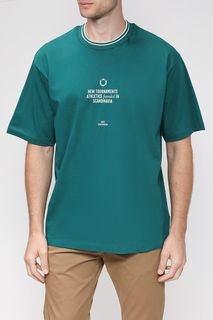 Футболка мужская Marc OPolo Denim 363236451260 бирюзовая 2XL