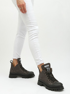 Ботинки женские MAKFLY серые 38 RU