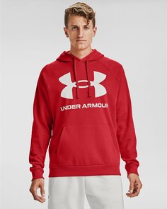 Худи Under Armour Ua Rival Fleece Big Logo Hd мужская, 77-1357093, Red, размер LG, 1 шт.