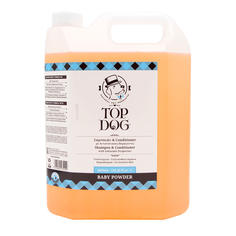 Шампунь и кондиционер для животных TopDog Baby Powder, пудровый аромат, 4 л