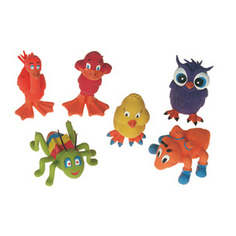Игрушка для собак Karlie-Flamingo Животное в ассортименте латексное 10см*9.5см*10см