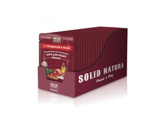 Влажный корм для кошек Solid Natura Premium, кусочки цыпленка в желе, 12 шт по 85 г