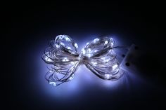 Световая гирлянда новогодняя Led Леска на батарейках 50l 15008 5 м белый холодный