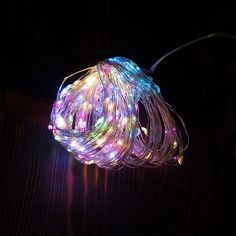 Световая гирлянда новогодняя Led Леска 200l 9334 20 м разноцветный