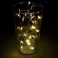 Световая гирлянда новогодняя Led Леска на батарейках 20l 9341 2 м белый теплый