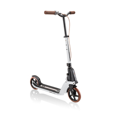 Самокат Globber One K 180 Piston Deluxe, белый
