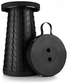 Складной стул ABC Pack & Supply, Portable Collapsible Stool черный