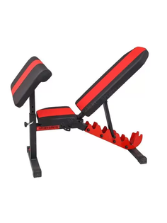 Скамья + Парта Скотта Sportlim черно-красная