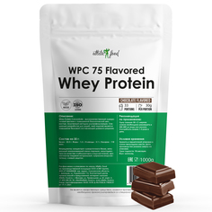 Концентрат сывороточного белка WPC 75 Flavored - 1000 грамм Atletic Food