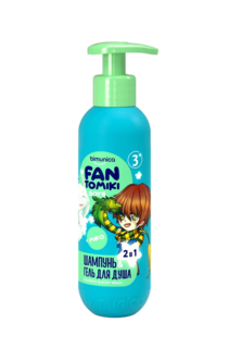 Шампунь-гель для душа для мальчиков 2в1 Bimunica Kids FANTOMIKI Surf Vibes 3+, 250 мл