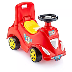 Машина-каталка GUCLU Cool Riders, с клаксоном, красная арт. 329180