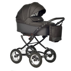 Коляска детская 2 в 1 Indigo Barbara Classic, 06 черный