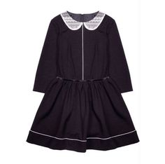 Платье детское Orby 60657-OLG, черный, 146