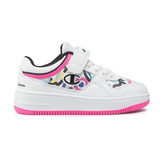 Кроссовки Champion для девочек, multi белые, размер 28, S32374