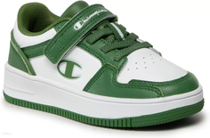 Кроссовки Champion для мальчиков, белый, зелёный, размер 28, S32259