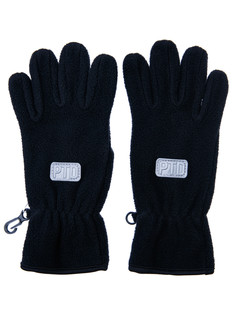 Перчатки трикотажные для мальчиков PlayToday, черный, 19 (170-176 см)
