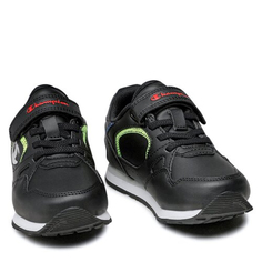 Кроссовки Champion для мальчиков, чёрные, размер 34, S32199