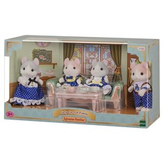 Игровой набор Sylvanian Families Семья Котов кёрл 2150