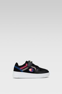 Кроссовки Champion для девочек, чёрные, размер 33, S32329