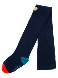 Колготки трикотажные для мальчиков PlayToday, тёмно-синий, 122-128