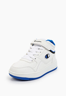 Кроссовки Champion для мальчиков, белый, чёрный, голубой, размер 30, S31985