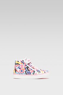 Кроссовки Champion для девочек, print белые, размер 32, S32333