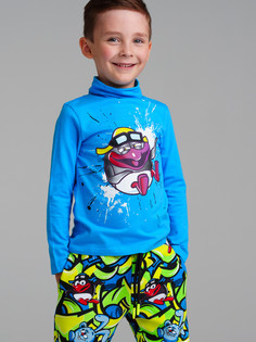 Водолазка трикотажная для мальчиков PlayToday, синий, 116