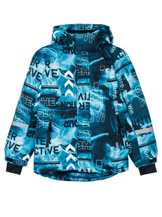 Куртка текстильная с полиуретановым покрытием для мальчиков PlayToday, цветной, 134