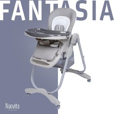 Стульчик для кормления Nuovita Fantasia (Grigio/Серый)