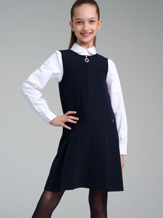 Сарафан детский PlayToday 22327158, тёмно-синий, 134