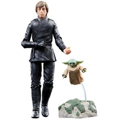 Фигурка Hasbro Star Wars: The Book of Boba Fett The Black Series Luke Skywalker Grogu