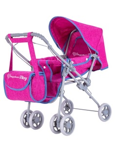 Коляска для кукол классическая Buggy Boom Mixy 8027-2156 с козырьком