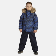 Комплект верхней одежды детский Huppa WINTER, темно-синий рисунок, темно-синий, 110