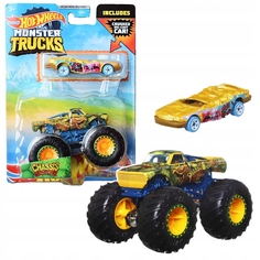 Машинки Hot Wheels, Monster Trucks Chassis snapper, HKM09-LA30