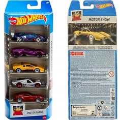 Машинка Hot Wheels Motor Show - набор из 5 машинок, 1806-HLY63