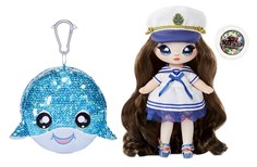 Кукла Na! Na! Na! Surprise Сверкающая серия 1 Sailor Blu, 22 см, 573753