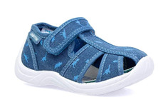 Туфли для мальчика 221062 размер 25, Голубой Котофей