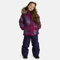 Комплект верхней одежды детский Huppa MARVEL, 34563-рисунок фуксия, темно-лиловый, 116