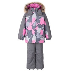 Комплект верхней одежды KERRY K23440, розовый, серый, 134
