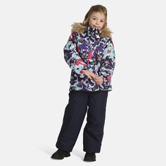 Комплект верхней одежды детский Huppa MARVEL, 34183-фиолетовый рисунок, темно-синий, 116