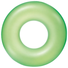 Круг надувной Intex Неон 91 см, от 9 лет, зеленый, 59262
