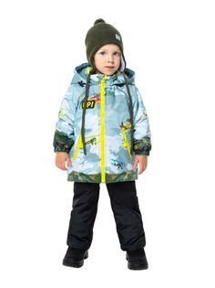 Комплект верхней одежды NIKASTYLE 7м1722, хаки, 116
