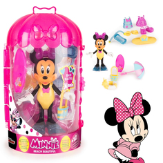 Игровой набор Минни Маус 15 см Стильные наряды, аксессуары Disney