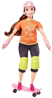 Кукла Barbie Олимпийская спортсменка Скейтбординг