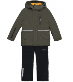 Комплект верхней одежды NIKASTYLE 7з1121, хаки, 128