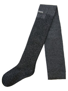 Колготки трикотажные для девочек PlayToday, черный, 146-152