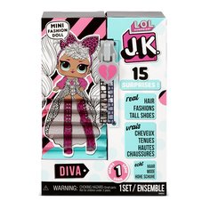 MGA Entertainment Мини Кукла ЛОЛ сюрприз 9 см LOL Surprise! JK Diva Mini Fashion Doll