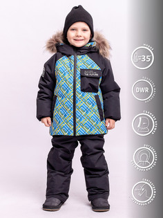 Комплект верхней одежды Batik 494-24з-2, юпитер желтый/черный, 110 Батик