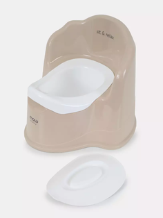 Горшок детский MOWbaby Potty бежевый MB081802